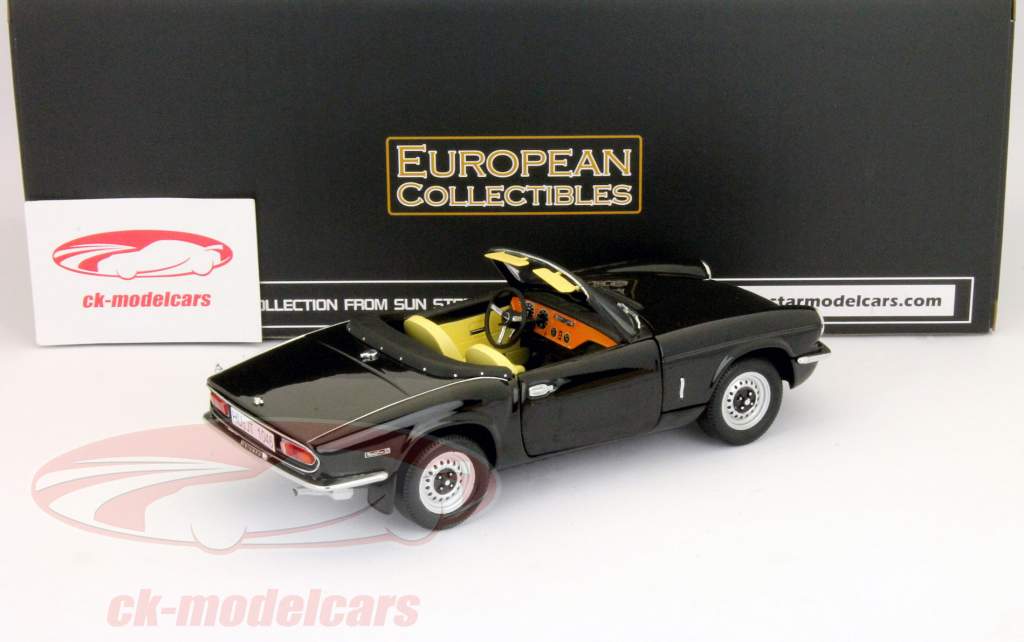 Triumph Spitfire MK IV Год 1970 черный 1:18 SunStar