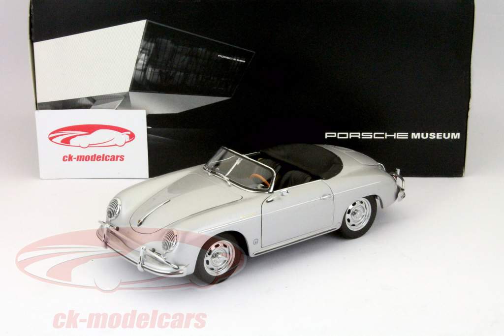 Porsche 356 A Speedster argento 1:18 AUTOart