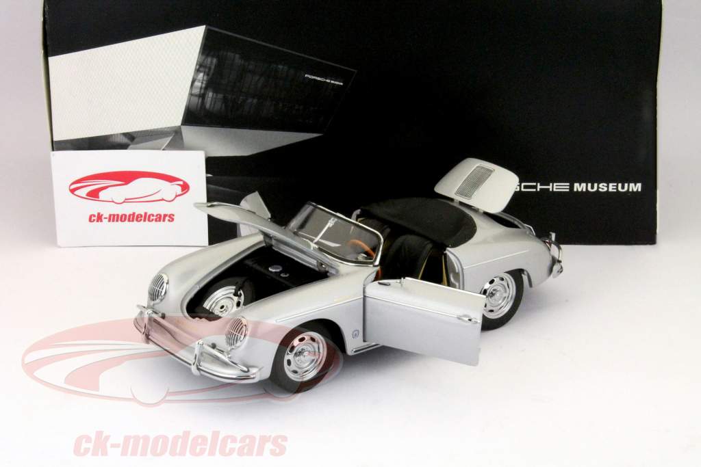 Porsche 356 A Speedster plata 1:18 AUTOart