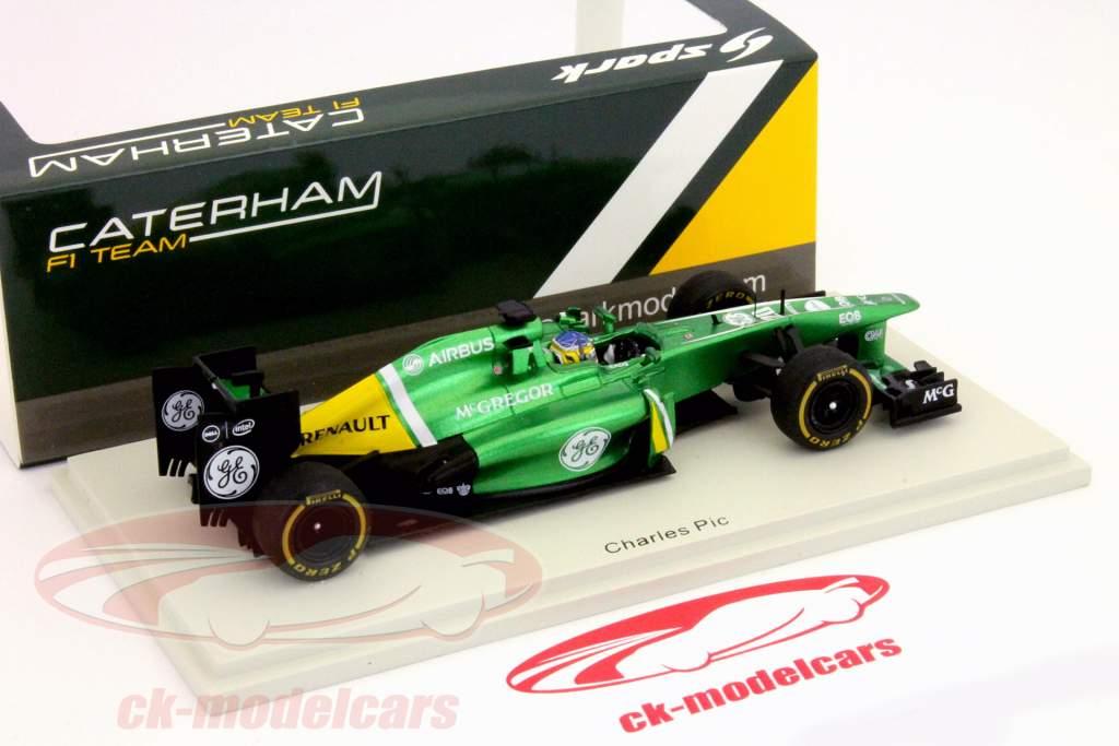 Charles Pic Caterham CT03 #20 GP Monaco Formule 1 2013 1:43 Spark