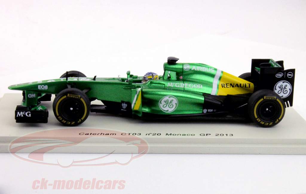 Spark 1:43 Charles Pic Caterham CT03 #20 GP Monaco Formula 1