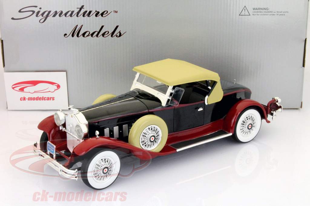 Packard 734 Speedster Год 1930 красный 1:18 Signature Models