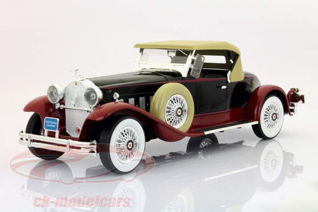 Packard 734 Speedster Год 1930 красный 1:18 Signature Models