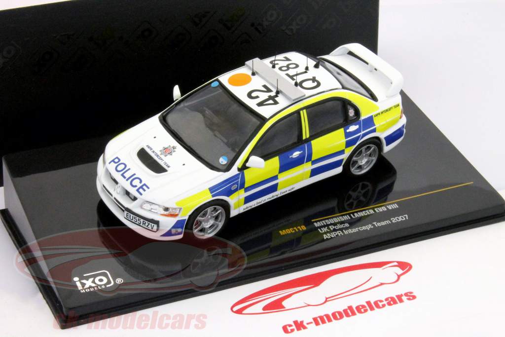 Mitsubishi Lancer Evolution VIII UK Police ANPR Intercept Team 2007 1:43 Ixo