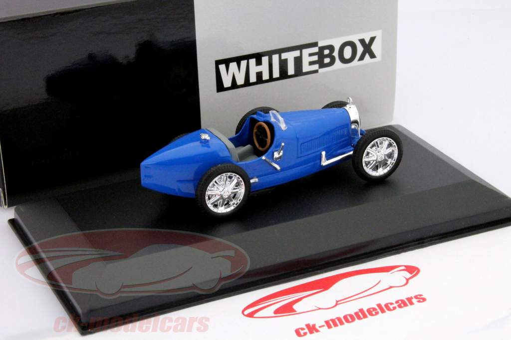 Bugatti T35B 年 1924 蓝色 1:43 WhiteBox