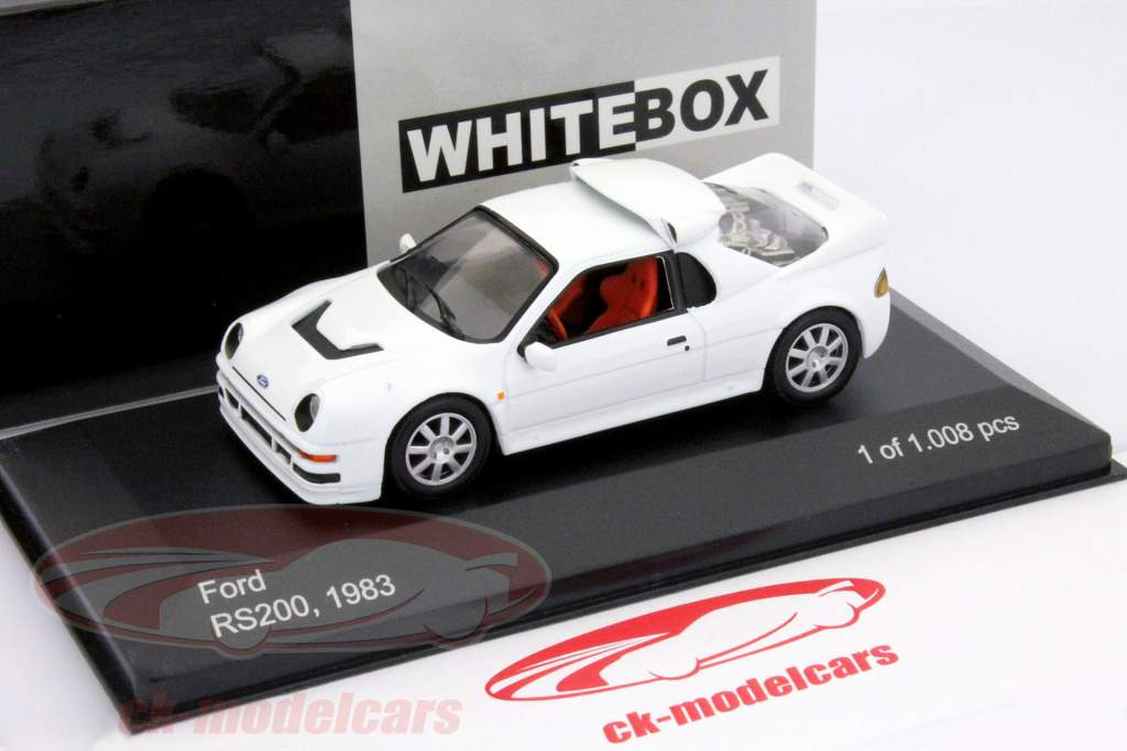 Ford RS200 年 1983 白 1:43 WhiteBox