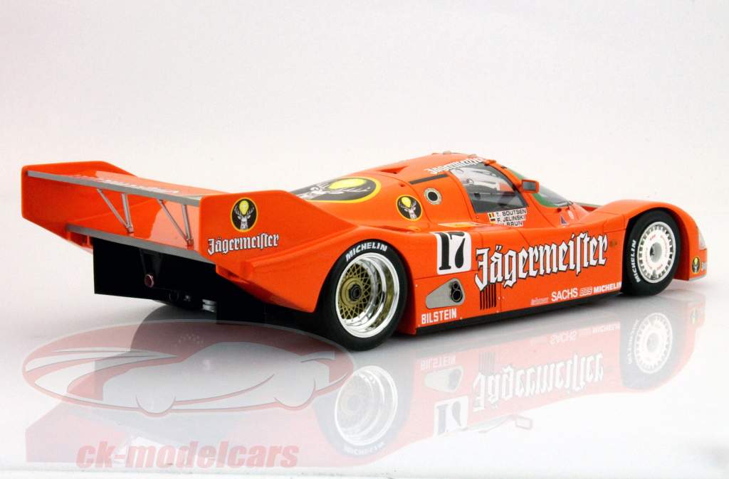Porsche 962 Jägermeister 1986　1/43 Diecast model cars Porsche 962 1986 1/43 Spark 1986 No.17