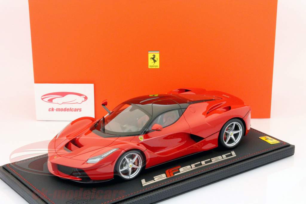 日内瓦车展法拉利LaFerrari 2013红1:18 BBR