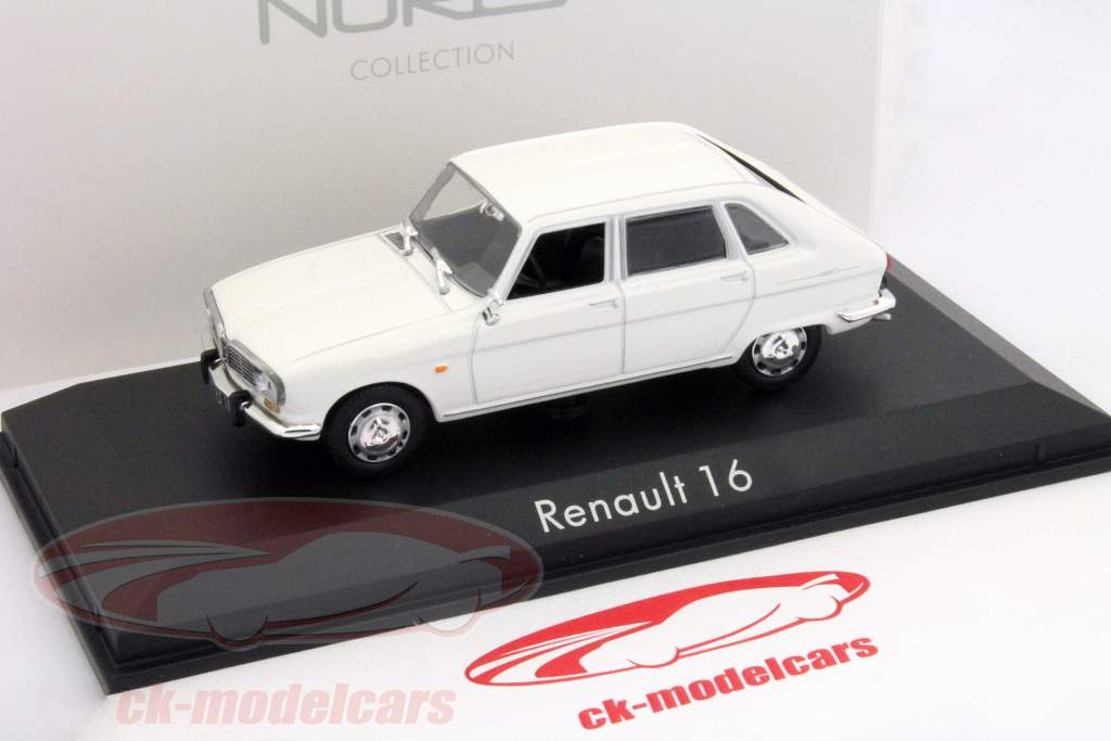 Renault 16 年 1974 白 1:43 Norev