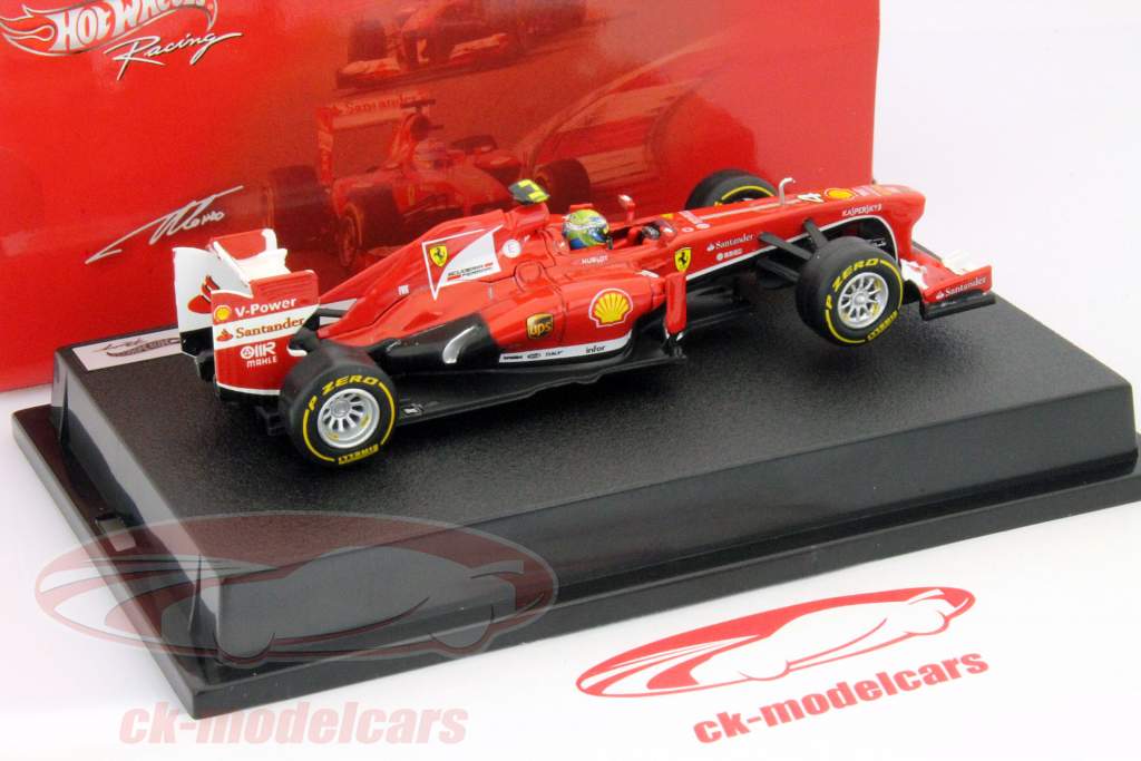 Felipe Massa Ferrari F138 #4 Fórmula 1 2013 1:43 HotWheels