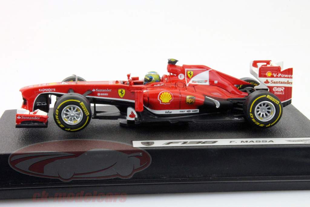 Felipe Massa Ferrari F138 #4 Fórmula 1 2013 1:43 HotWheels