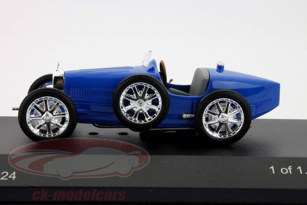Bugatti T35B Anno 1924 blu 1:43 WhiteBox