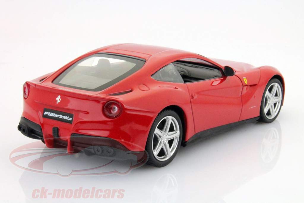 Ferrari F12 Berlinetta Anno 2012 rosso 1:24 HotWheels