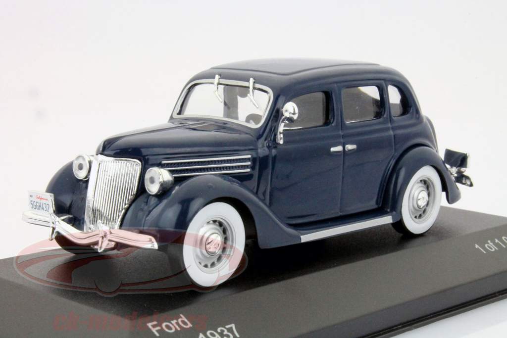 Ford V8 年 1937 ブルー 1:43 WhiteBox