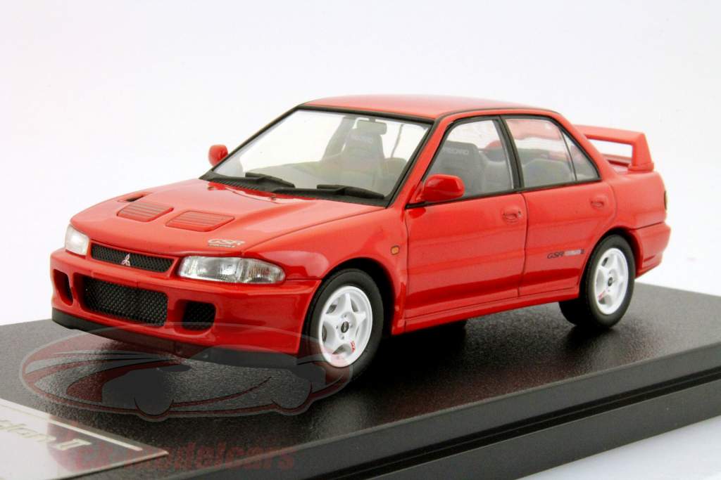 Mitsubishi Lancer Evo II red 1:43 HPI
