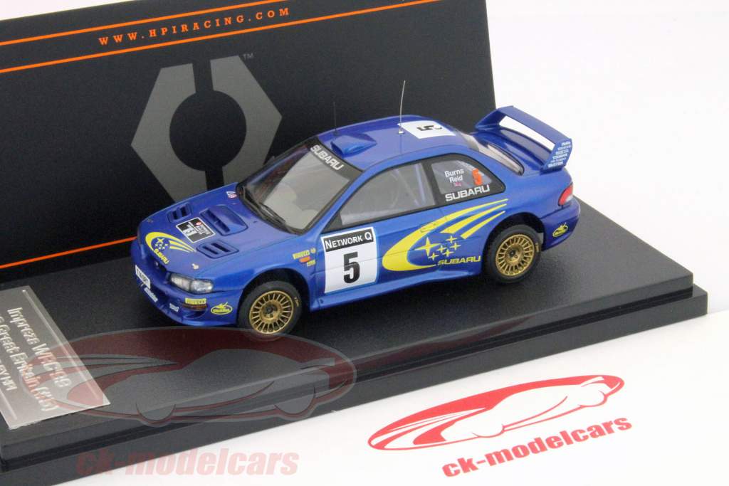 1/43 hpi スバル インプレッサ SUBARU IMPREZA HPI 1:43 Subaru Impreza WRC #5 Rally England 1999 Burns