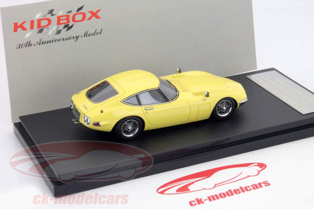 HPI 1:43 Toyota 2000 GT yellow 8374 model car 8374 4944258083742