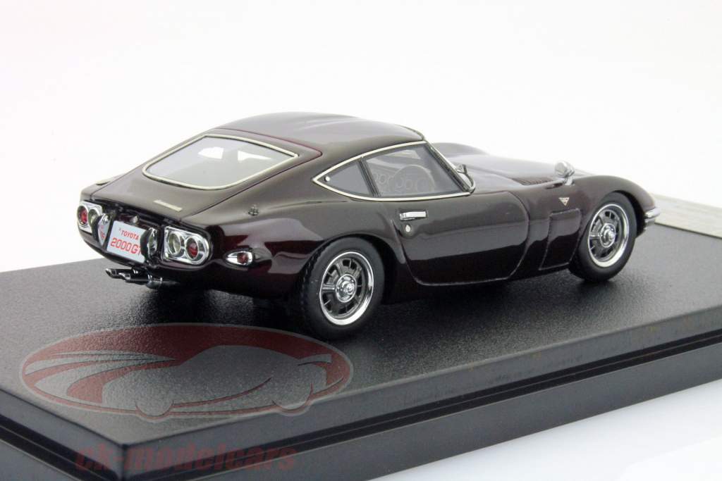 Toyota 2000 GT marrone 1:43 HPI