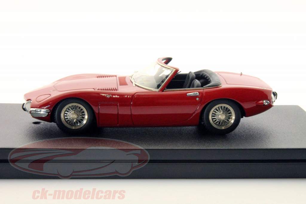 HPI 1:43 Toyota 2000 GT Cabriolet red 8349 model car 8349