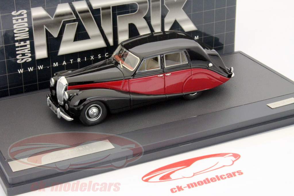Daimler DB 18 Hooper Empress noir / rouge 1:43 Matrix