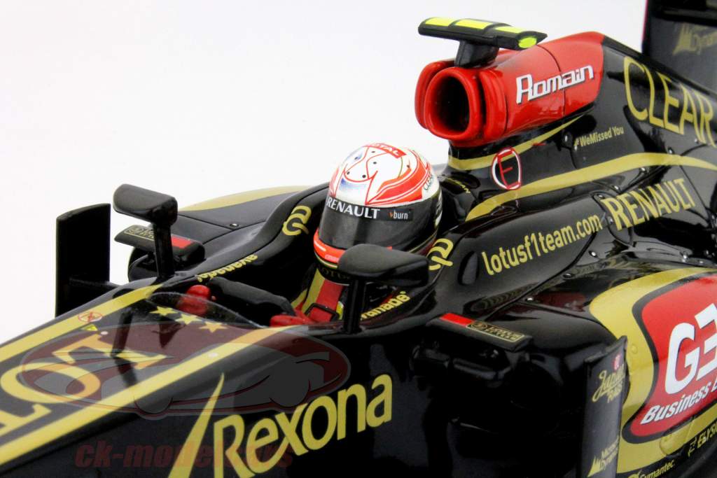 ミニカー Spark Lotus F1 Team Romain Grosjean Minichamps 1:43 LOTUS F1 TEAM RENAULT ROMAIN GROSJEAN S | eBay