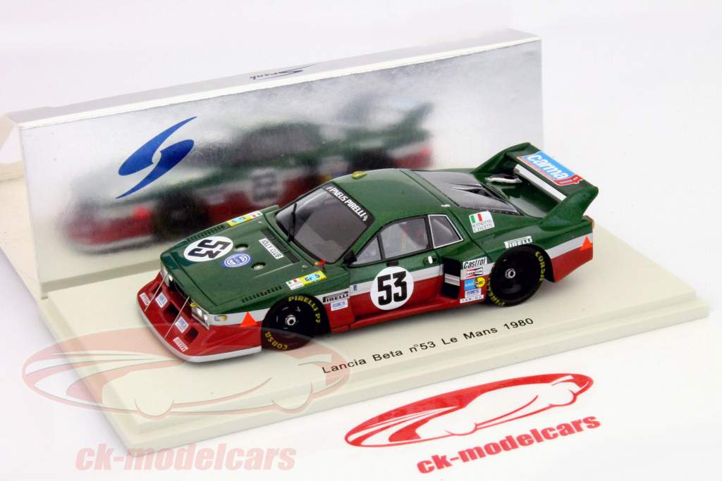 LANCIA BETA 1:18 1/18 SPARK ランチア Spark 1:18 Lancia Beta Montecarlo Turbo #65 24h LeMans 1981