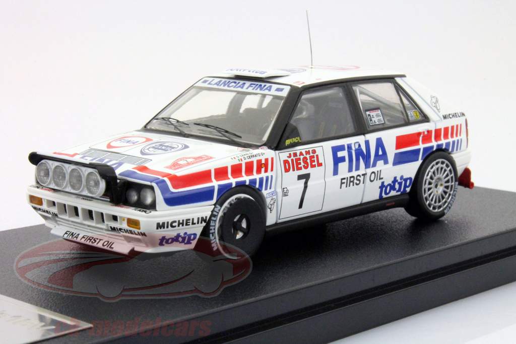HPI 1:43 Lancia Delta Integrale 16V Fina Rally San Remo 1991