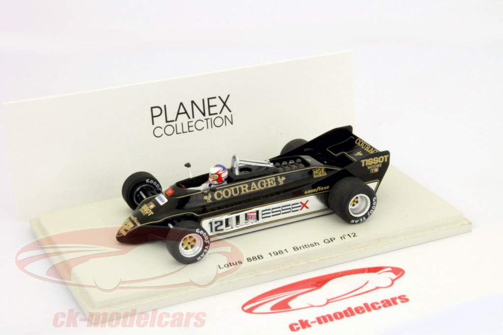 Spark 1:43 Nigel Mansell Lotus 888 #12 GP England Formula 1