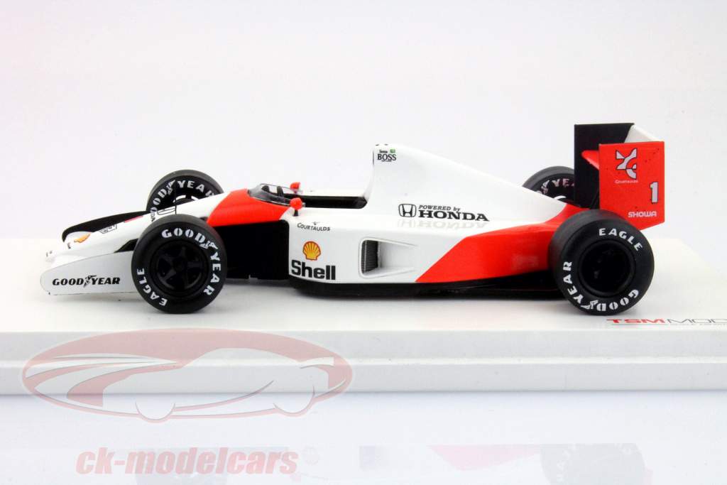Ayrton Senna McLaren MP4/6 #1 Gagnant GP Monaco Formule 1 1991 1:43 TrueScale