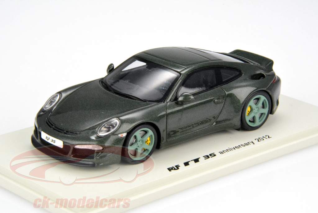 ポルシェルフRT製造35周年の年2012グリーンメタリック1時43スパーク