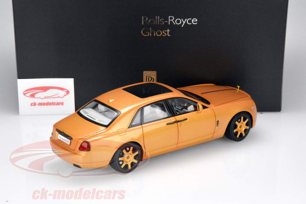 Rolls Royce Ghost gold / braun / silber 1:18 Kyosho