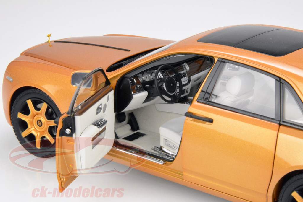 Rolls Royce Ghost gold / braun / silber 1:18 Kyosho