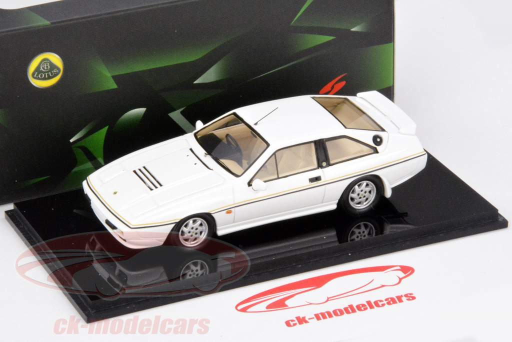 Lotus Excel gebouwd in 1982 witte 1:43 Spark