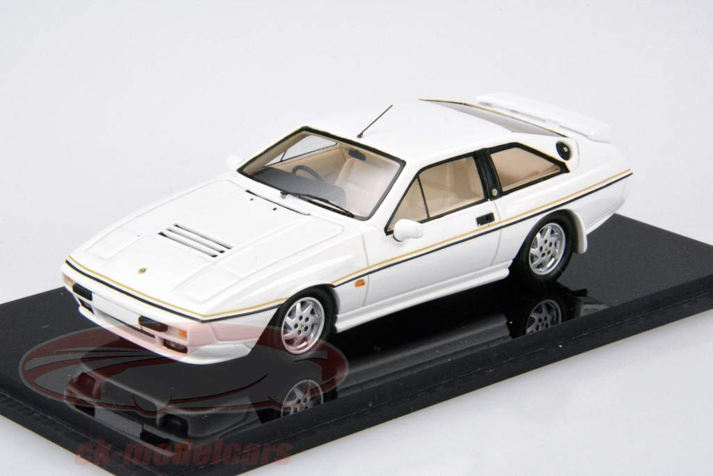 Lotus Excel construído em 1982 branco 1:43 Centelha