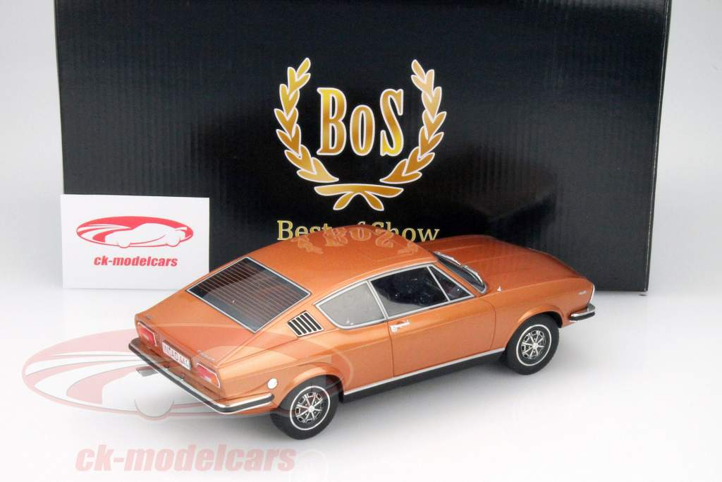 Audi 100 Coupe S kupfermetallic 1:18 BoS-Models