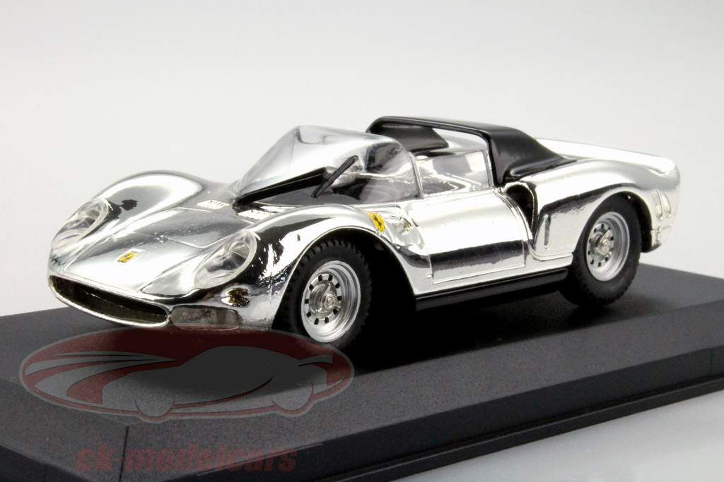 Ferrari 330 P2 chrome 1:43 Model Best