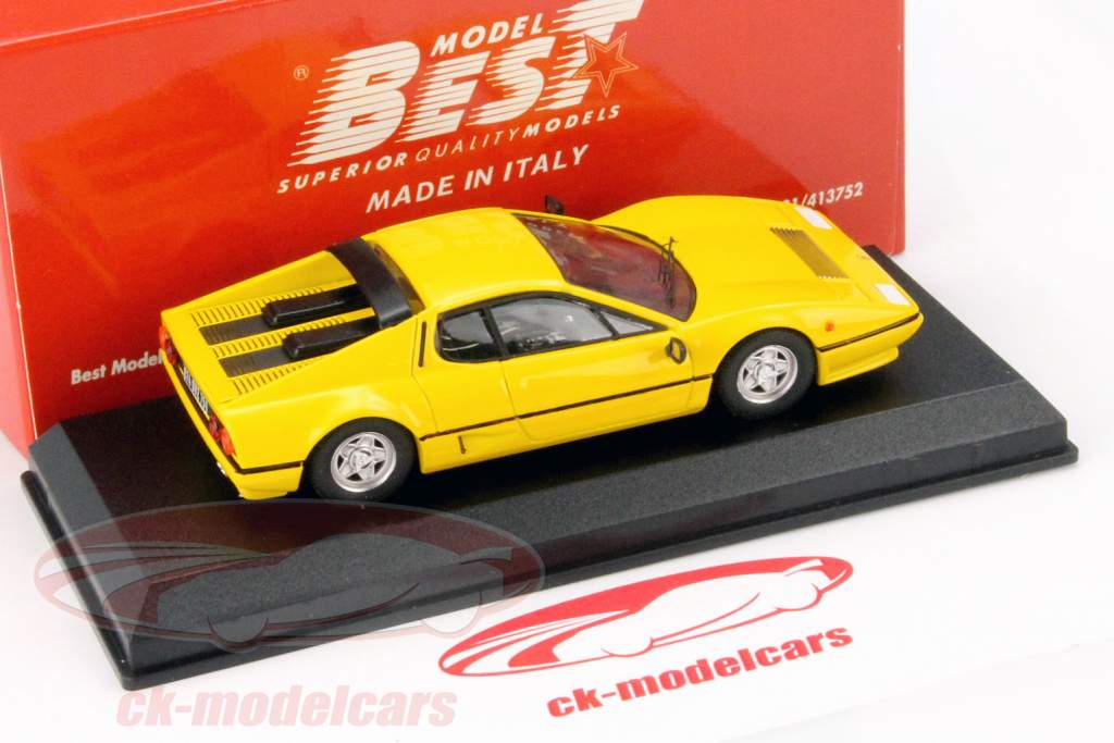 Ferrari 512 BB Год 1976 желтый 1:43 Model Best