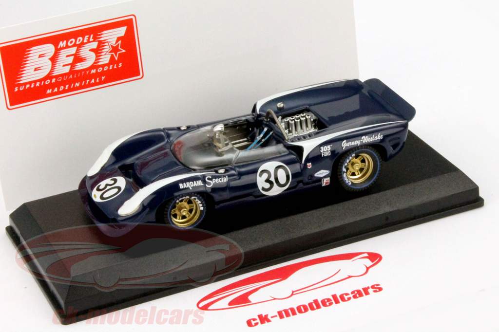 Model Best 1:43 Lola T70 Spyder #30 Bridgehampton 1966 D