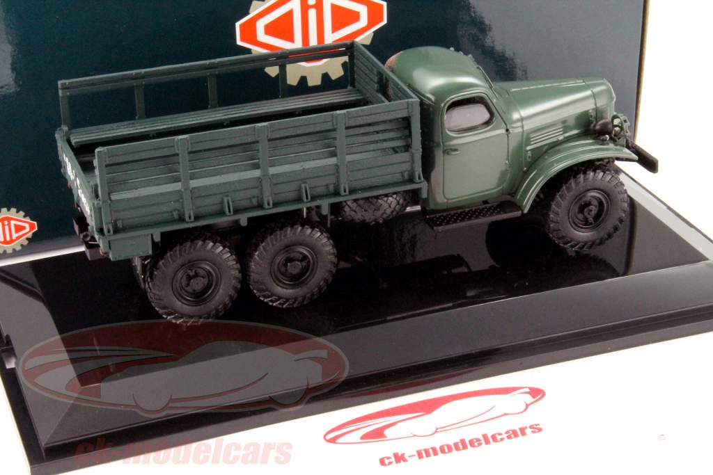 ZIL-157 Lastbil Trailers grøn 1:43 DIP Models