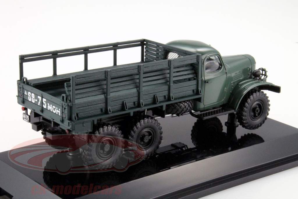 ZIL-157 Lastbil Trailers grøn 1:43 DIP Models
