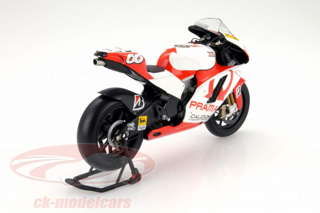 Ducati Desmo 16 GP7 #66 Pramac D'Antin MotoGP 2007 1:12 Minichamps