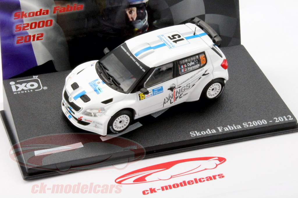 Skoda Fabia S2000 #15 Rallye Argentinien 2012 Ogier / Ingrassia 1:43 Ixo