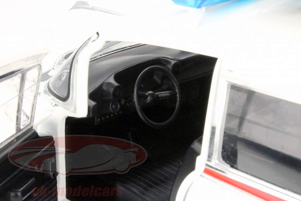 Cadillac Ecto 1 电影 汽车 Ghostbusters 年 1989 白 1:18 HotWheels