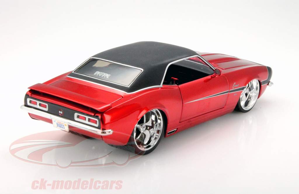 ミニカー JADA TOYS 1/18 1968 CHEVY CAMARO JADA 1:18 1968 CHEVY CAMARO LOPRO Z/28 Yellow w BLACK