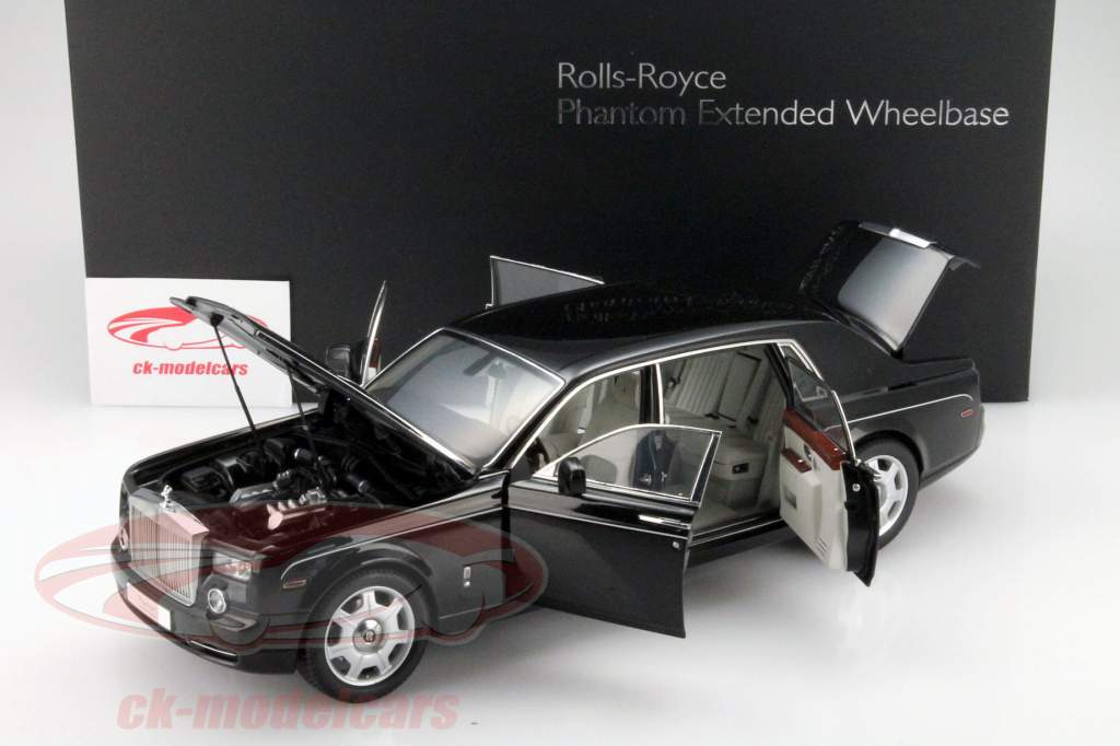 Rolls Royce Phantom Year 2012 black Extended Wheelbase 1:18 Kyosho