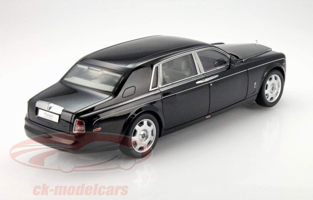 Rolls Royce Phantom Ano 2012 preto Extended Wheelbase 1:18 Kyosho