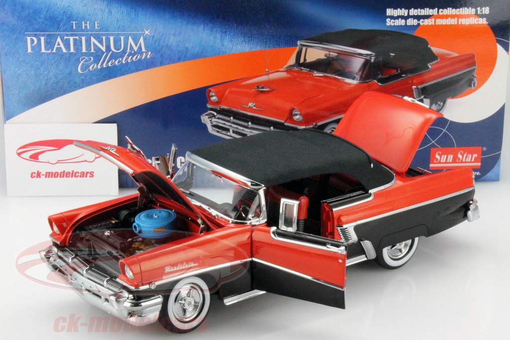 Mercury Montclair Closed Convertible red / black 1:18 SunStar