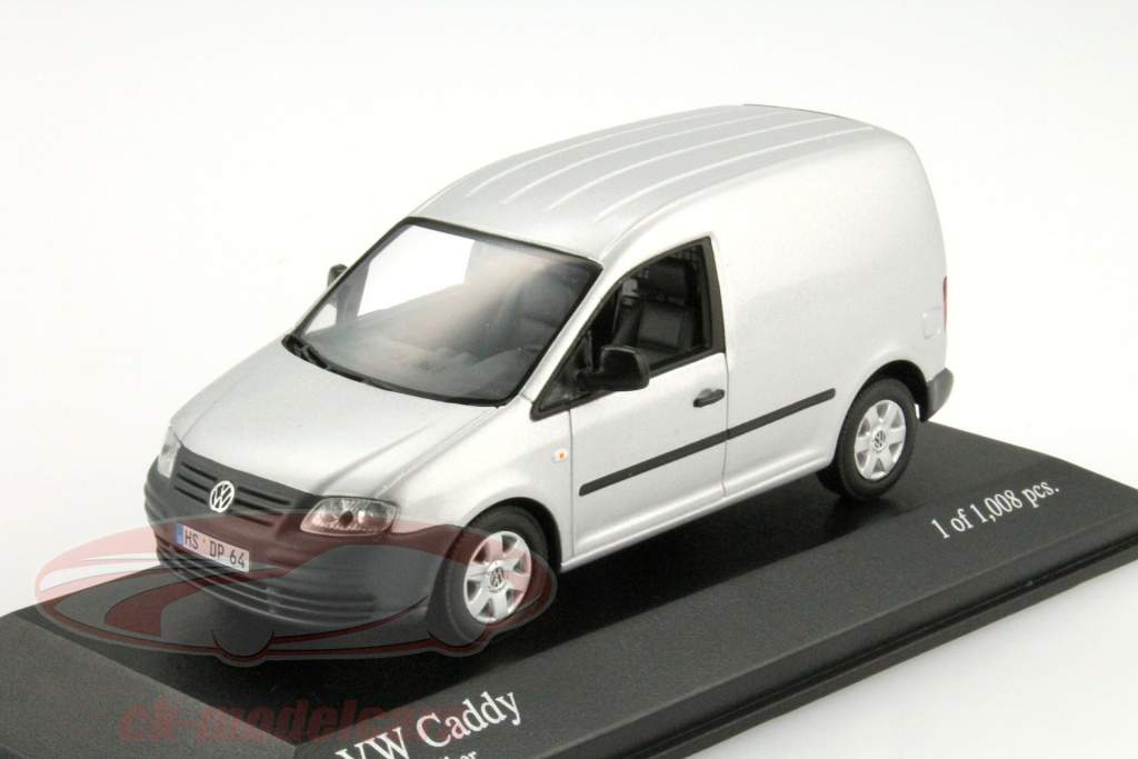 Volkswagen VW Caddy Год 2003 reflexsilver 1:43 Minichamps