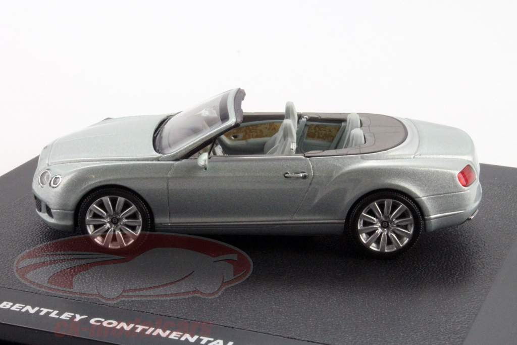 Bentley Continental GTC blau / silbermetallic 1:43 Minichamps