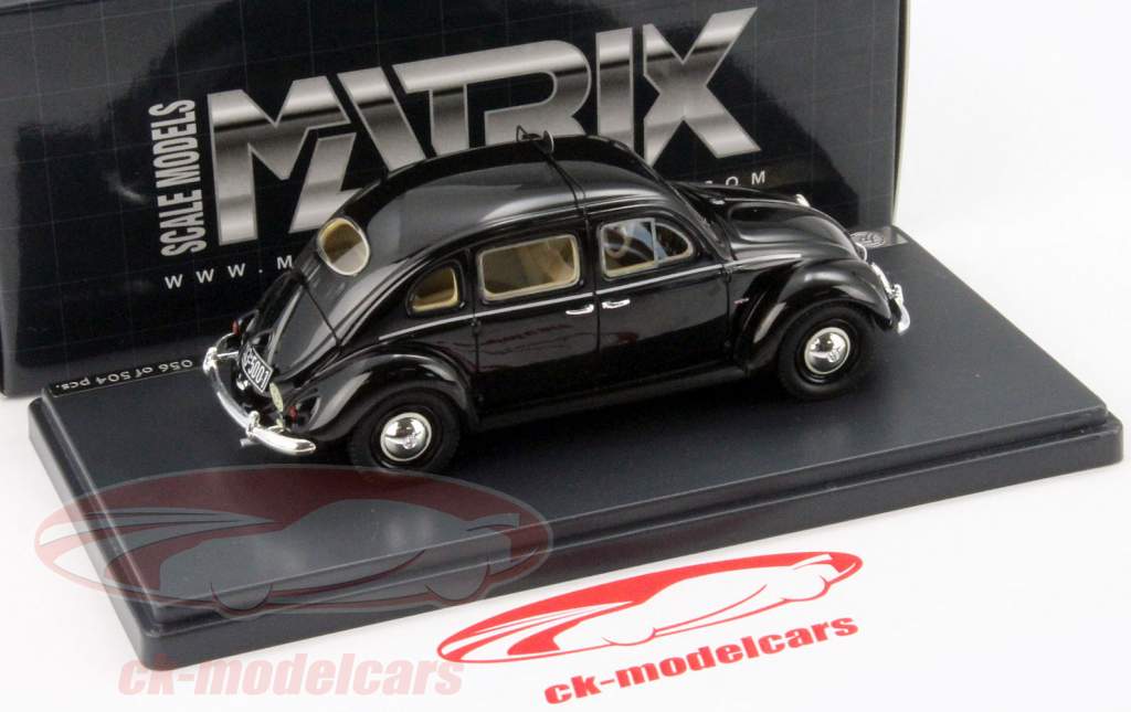 フォルクスワーゲン VW Käfer Rometsch タクシー 黒 1:43 Matrix